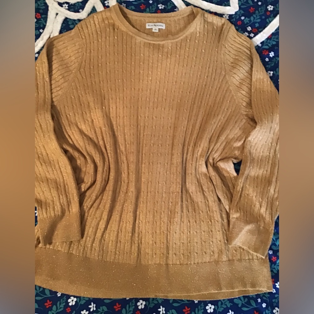 Women’s size 3X Kim Rogers long sleeve sweater